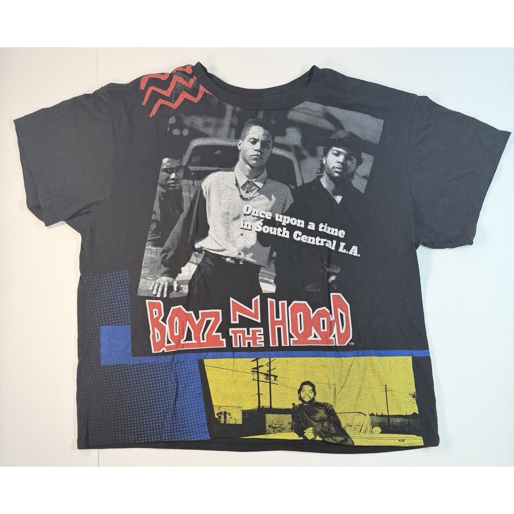 Boyz N The Hood T Shirt 3XL Ice Cube Movie AOP Graphic Tee Streetwear